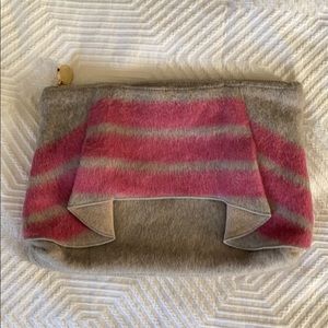 & Other Stories / Clutch bag / Wool / Pink stripes